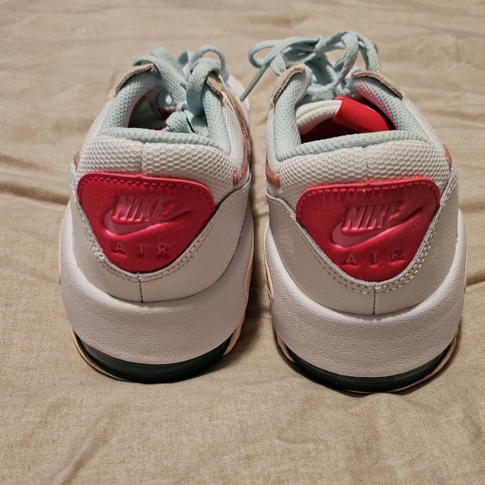 Nike Air Max White and Tan Sneakers - Picture 3 of 5